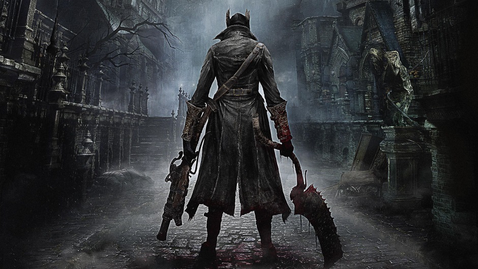 The player character in Bloodborne, one of our best PS4 games